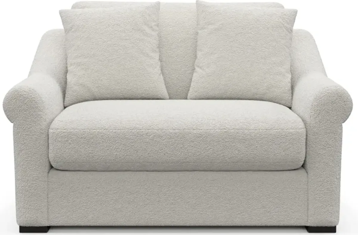 Bowery Foam Comfort Chair and a Half - Texel Gray