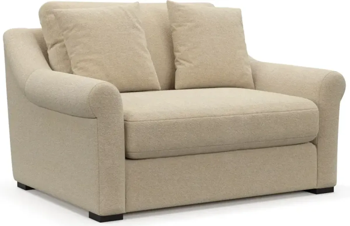 Bowery Foam Comfort Corner Chair - Midcentury Sand