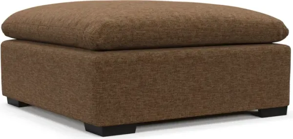 Plush Core Comfort Ottoman - Balvi Truffle