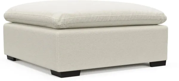 Plush Core Comfort Ottoman - Expedition Opal