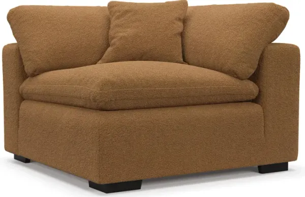 Plush Core Comfort Corner Chair - Nora Camel