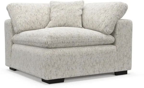 Plush Core Comfort Corner Chair - Haley Oyster