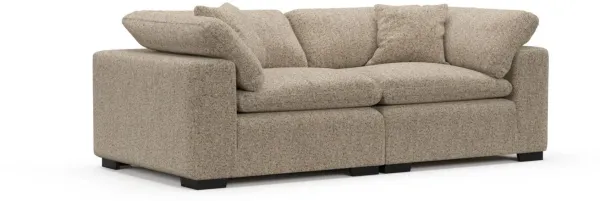 Plush Core Comfort Sofa - Haley Sand