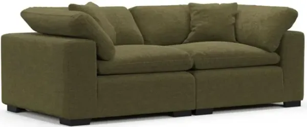Plush Core Comfort Sofa - Expedition Olive