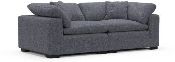 Plush Core Comfort Sofa - Haley Navy