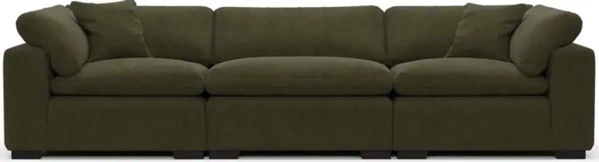 Plush Core Comfort Sofa - Marina Moss