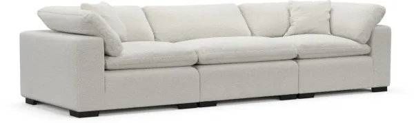 Plush Core Comfort Sofa - Texel Gray