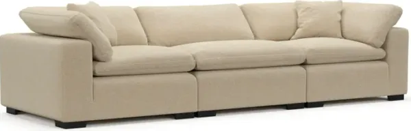 Plush Core Comfort Sofa - Midcentury Sand