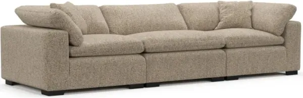Plush Core Comfort Sofa - Haley Sand