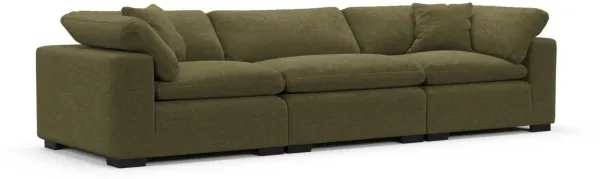 Plush Core Comfort Sofa - Expedition Olive