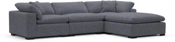 Plush Core Comfort Sofa - Haley Navy