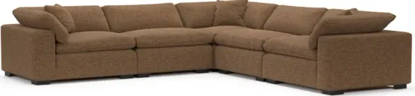 Plush Core Comfort Sectional - Balvi Truffle