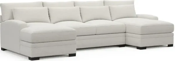 Winston Hybrid Comfort Sectional - Texel Gray
