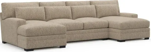 Winston Hybrid Comfort Sectional - Haley Sand