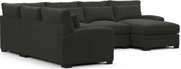 Boston Hybrid Comfort Sectional - Liv Onyx