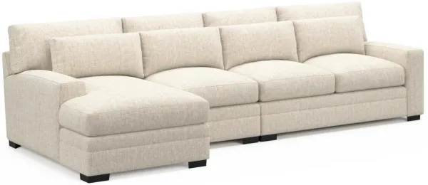 Boston Hybrid Comfort Sectional - Haley Ivory