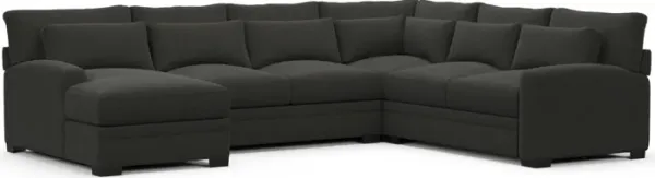 Boston Hybrid Comfort Sectional - Liv Onyx