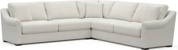 Bowery Foam Comfort Sectional - Texel Gray