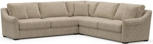 Bowery Foam Comfort Sectional - Haley Sand