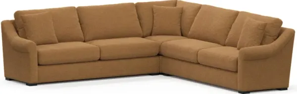 Bowery Foam Comfort Sectional - Nora Camel