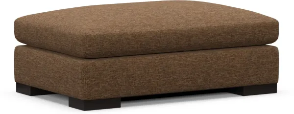 Ethan Foam Comfort Ottoman - Balvi Truffle