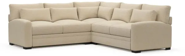 Boston Hybrid Comfort Sectional - Midcentury Sand