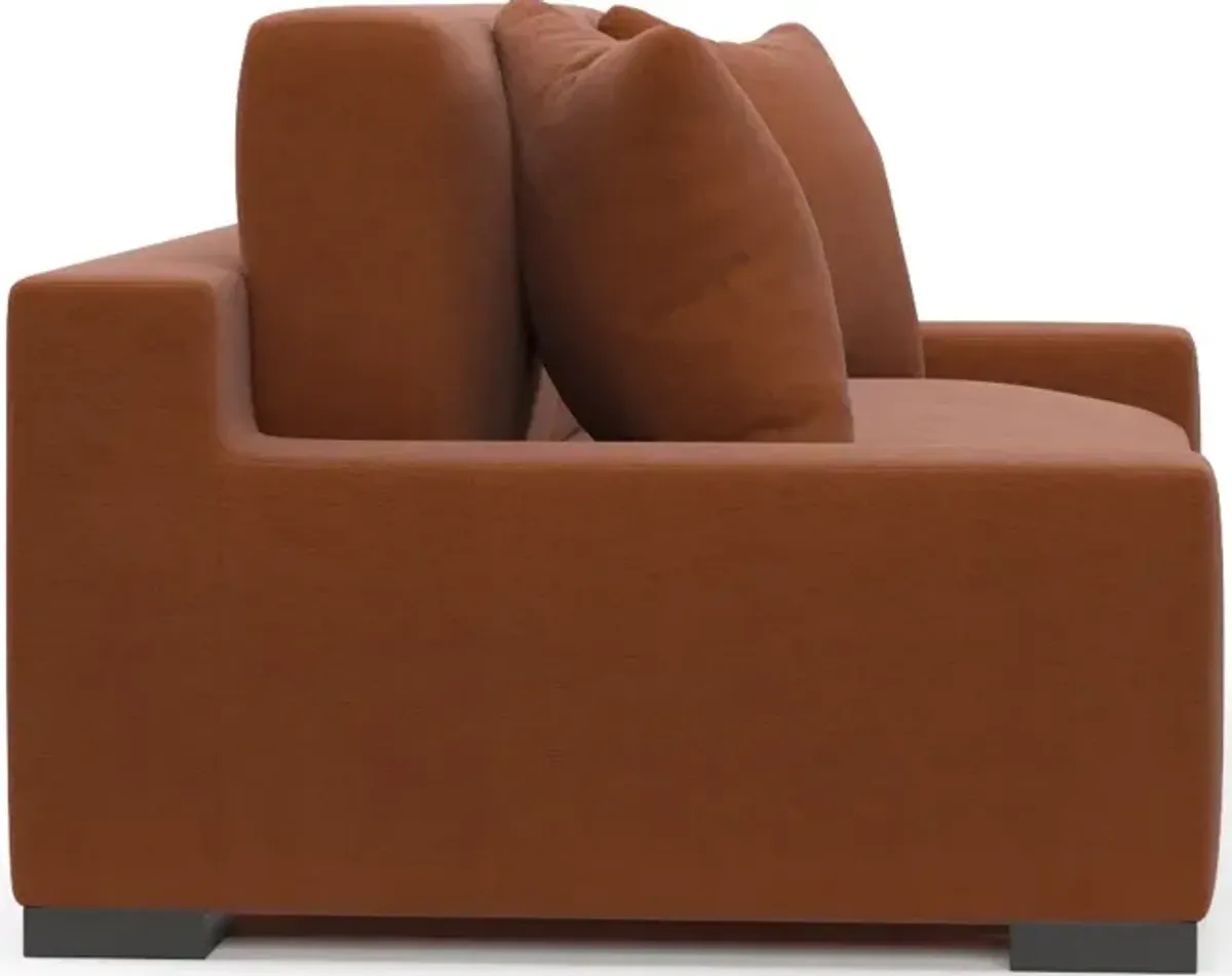 Ethan Foam Comfort Sofa - Merrimac Brick