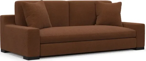 Ethan Foam Comfort Sofa - Nora Chocolate