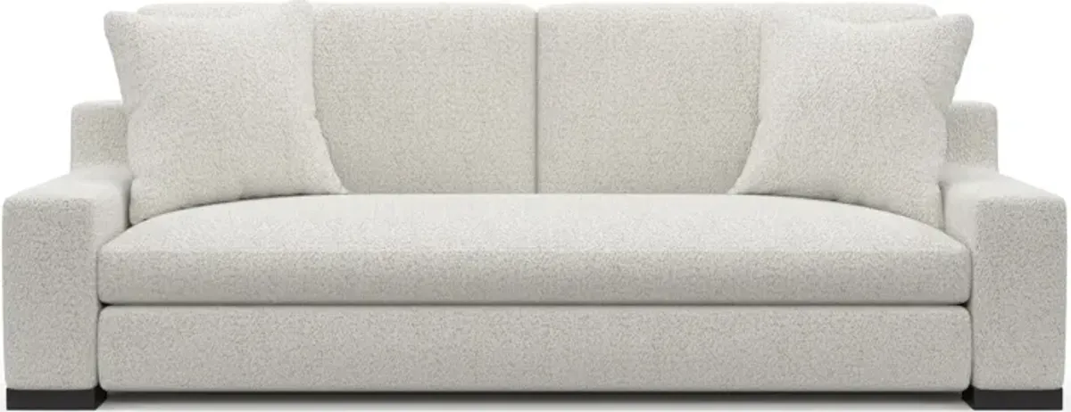 Ethan Hybrid Comfort Sofa - River Rock Ivory