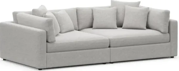 Sasha Foam Comfort Sofa - Adario Fog