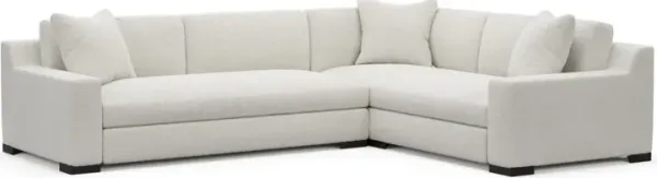 Ethan Foam Comfort Sectional - Texel Gray