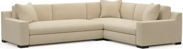 Ethan Foam Comfort Sectional - Midcentury Sand