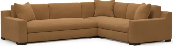 Ethan Foam Comfort Sectional - Nora Camel
