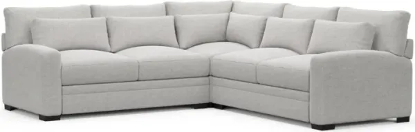 Boston Foam Comfort Sectional - Adario Fog