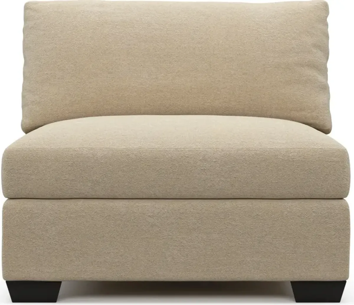 Beckham Hybrid Comfort Armless Chair - Midcentury Sand