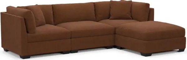 Beckham Hybrid Comfort 2 Pc. Living Room - Nora Chocolate