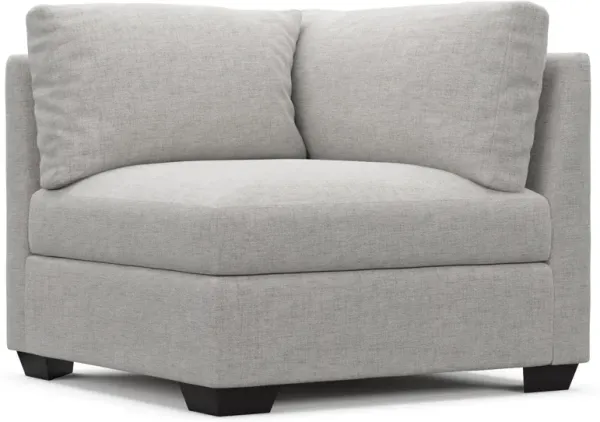 Beckham Foam Comfort Corner Chair - Adario Fog