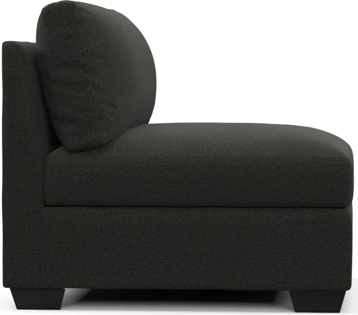 Beckham Hybrid Comfort Armless Chair - Liv Onyx