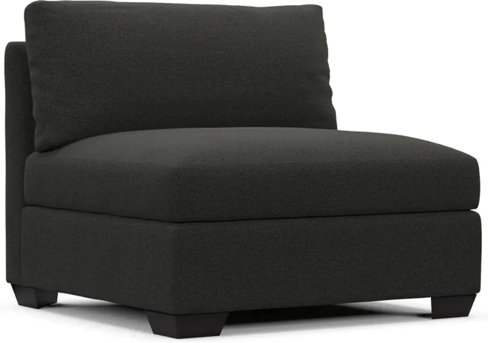 Beckham Hybrid Comfort Armless Chair - Liv Onyx