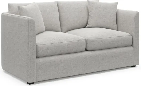 Beckham Hybrid Comfort 2-Piece Sofa - Adario Fog