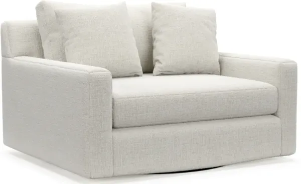 Cade Accent Swivel Chair Hybrid Comfort  - Bantu Pearl