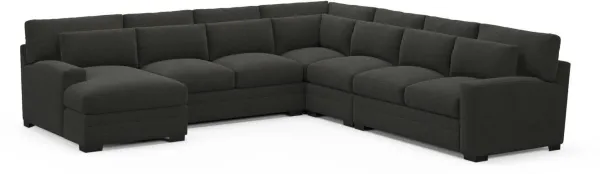 Boston Foam Comfort Sectional - Liv Onyx