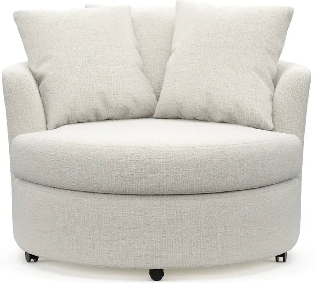 Orren Swivel Accent Chair - Bantu Pearl