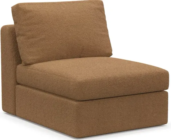 Collin Foam Comfort Armless Chair - Texel Caramel
