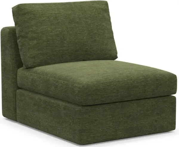 Collin Foam Comfort Armless Chair - Luscious Green