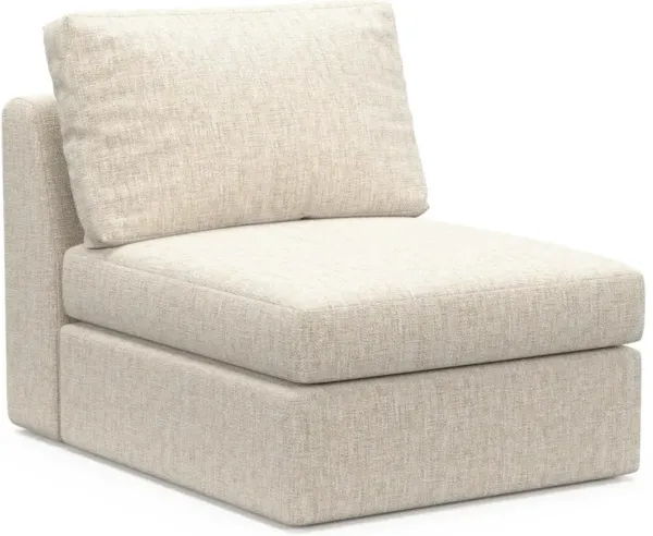 Collin Foam Comfort Armless Chair - Haley Ivory