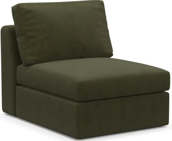 Collin Hybrid Comfort Armless Chair - Marina Moss