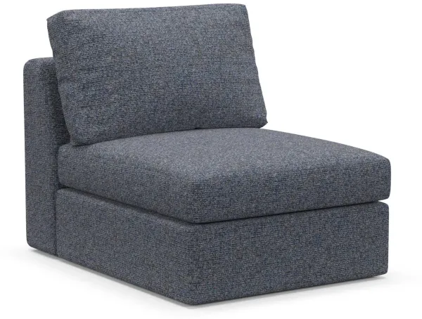 Collin Hybrid Comfort Armless Chair - Haley Navy