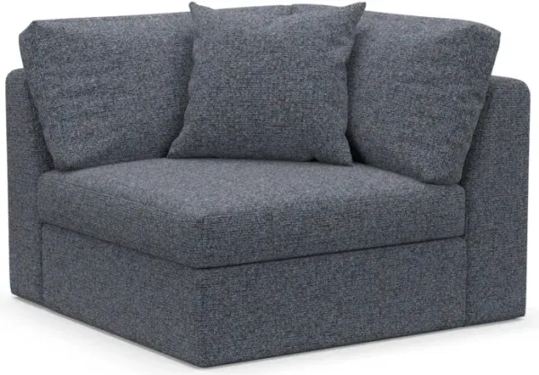 Collin Foam Comfort Corner Chair - Haley Navy