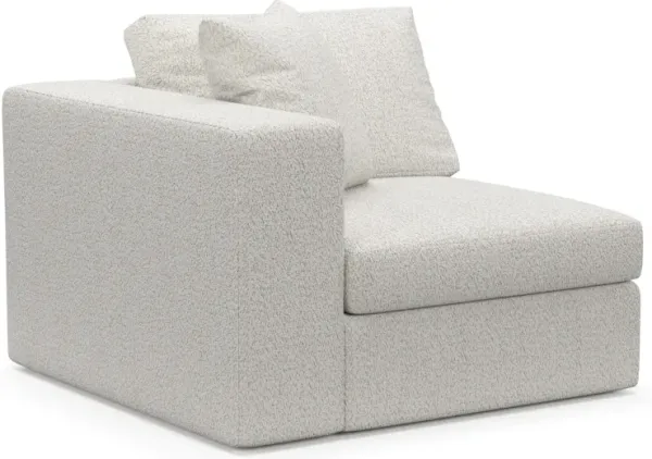 Collin Hybrid Comfort Left-Facing Chair - River Rock Ivory